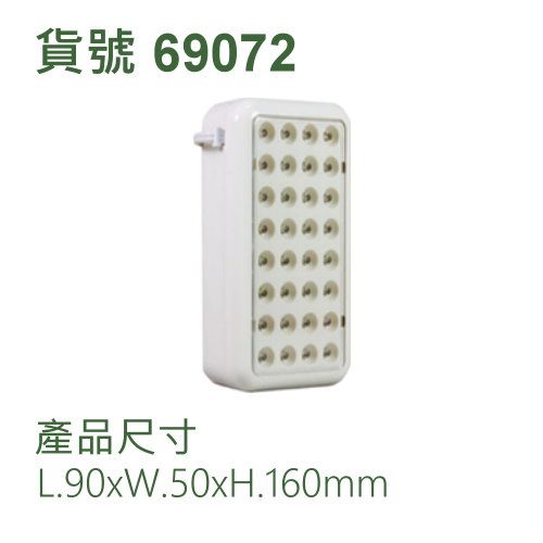 白光緊急照明燈/32顆